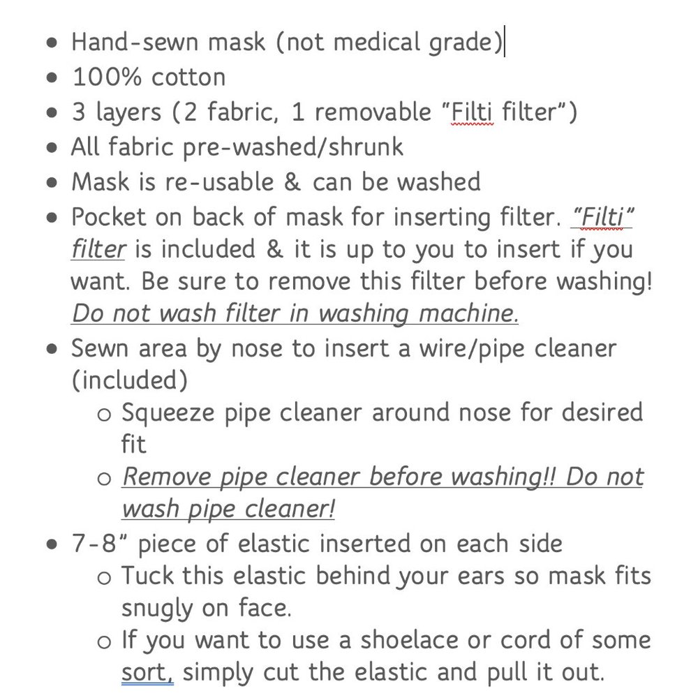 Pink Rainbow Swirl Bird Face Mask, Filti Filter - Picture 9 of 16